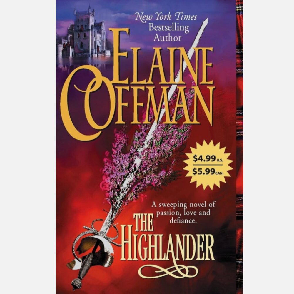 5/$15 Book Highlander Elaine Coffman Historical Romance MMPB Scotland Graham